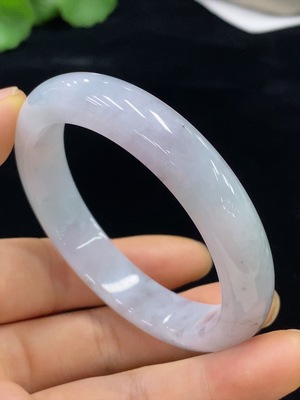F32730640 Jadeite Round Bangle 53.7 Inner Diameter Total Weight Approx. 48.27g