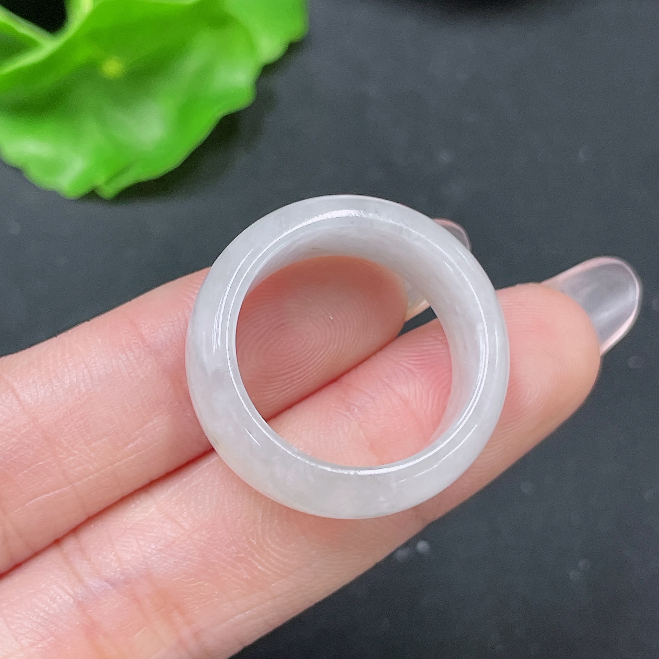 F34021807 Jadeite Ring Total Weight Approx. 7.02g Size 18