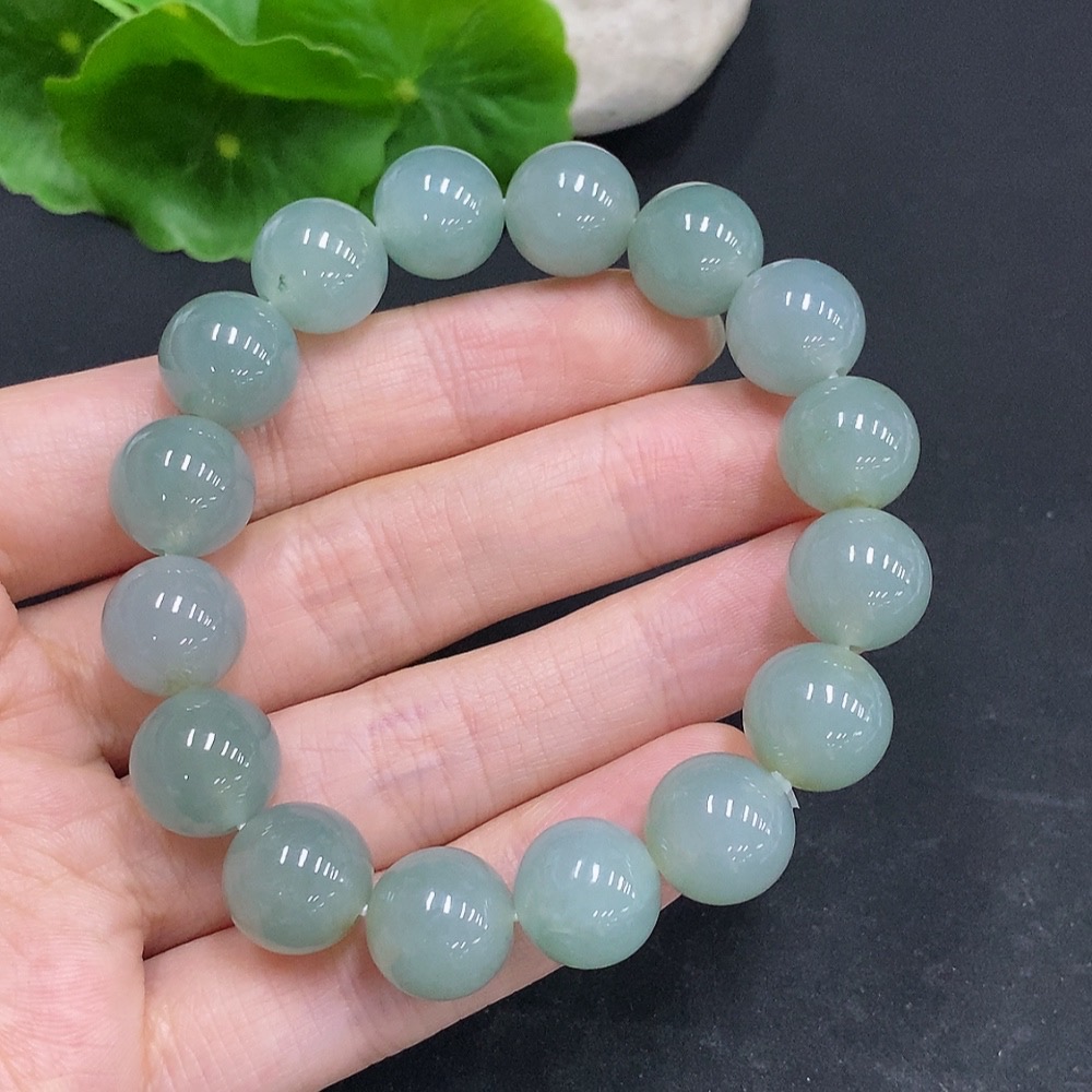 F33832176 Jadeite Bracelet Total Weight Approximately 48.2g Size About 11.9mm