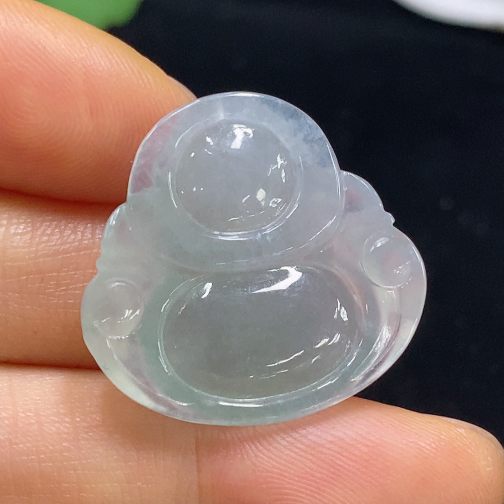F35136885 Jadeite Pendant Buddha Total Weight Approx. 6.18g