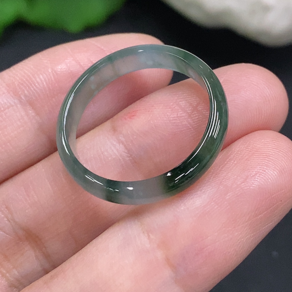 F35107148 Jadeite Ring Size 23 Total Weight Approx. 1.8g