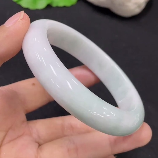 F31612827 Jadeite Round Bangle Size 57 Total Weight Approx. 59.35g