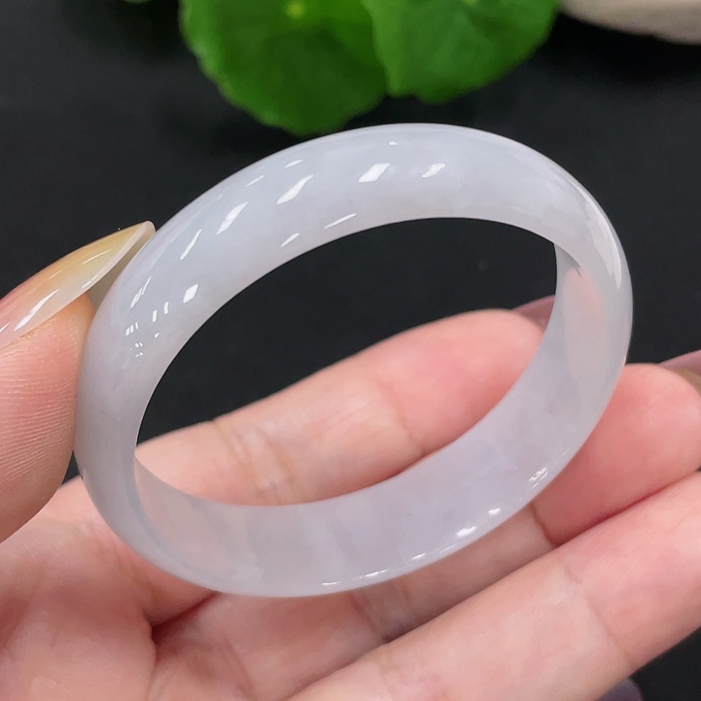 F34012596 Jadeite Round Bracelet Size 46.4 Total Weight Approx. 22.2g