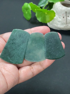 F34978634 Jadeite Plain Pendant Mounting