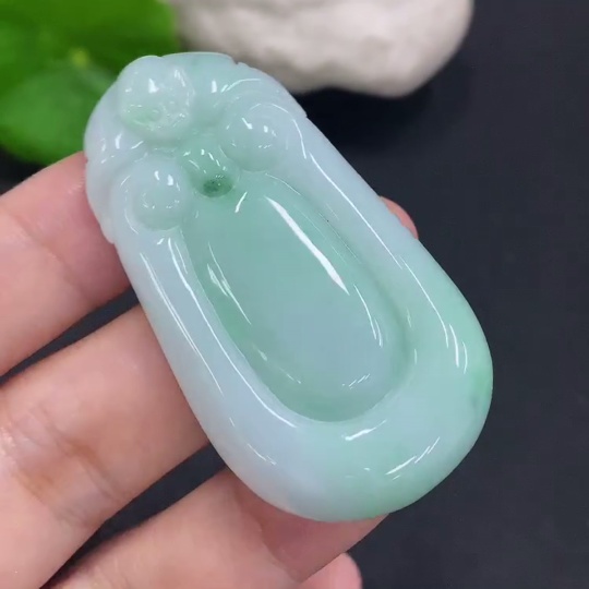 F30451202 Jadeite Pendant, Total Weight Approx. 26.4g