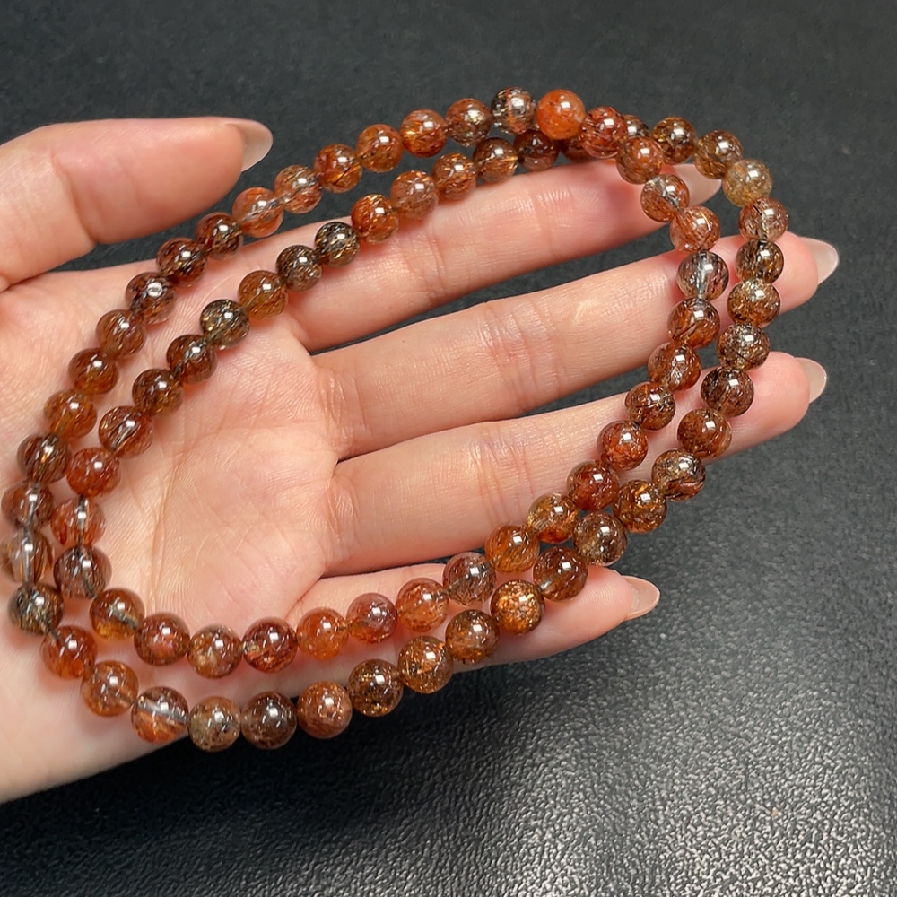 C33854275 Crystal Bead Necklace Total Weight Approx. 39.68g Size About 7.3mm