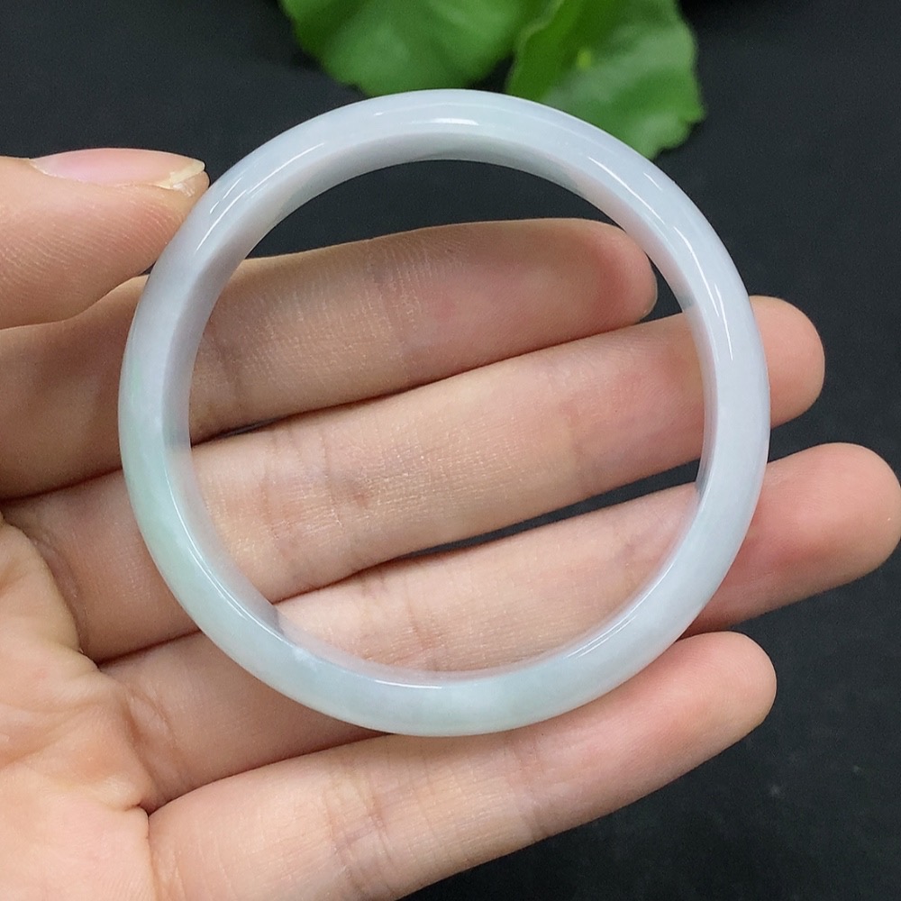 F33867700 Jadeite Bangle Size 46.2 Total Weight Approx. 24.9g