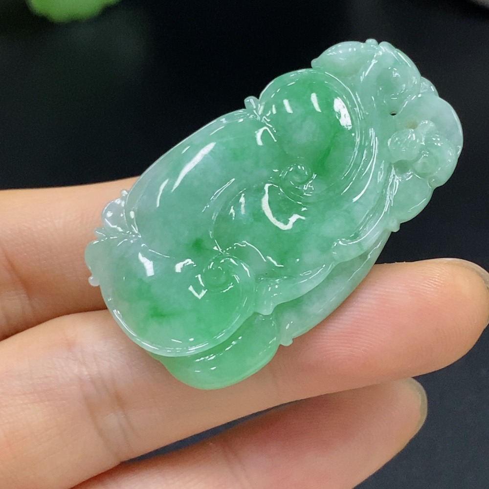 F29335291 Jadeite Pendant Total Weight Approx. 9.77g