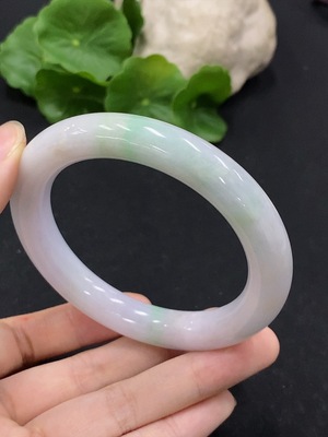 F35132922 Jadeite Round Bangle Total Weight Approx. 66g Size 57
