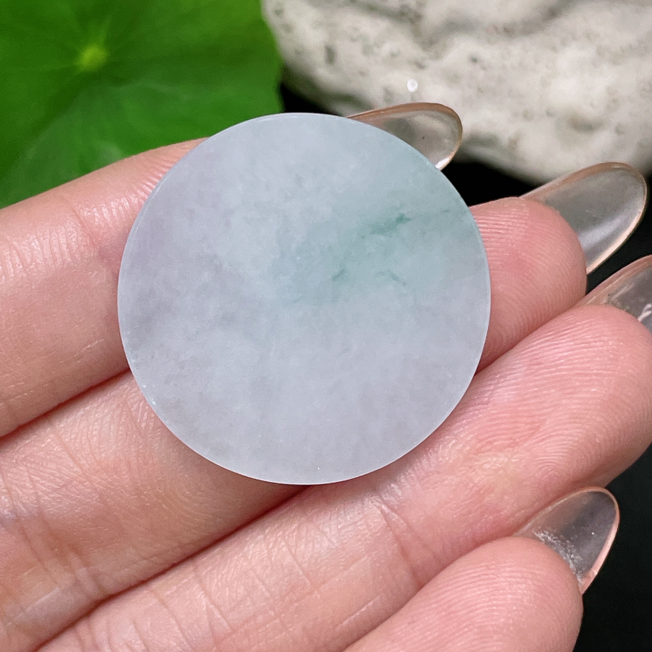 F34984665 Jadeite Pendant Plain Pendant Total Weight Approx. 8.26g