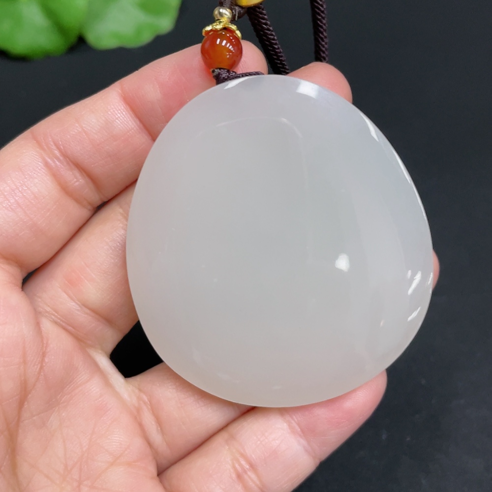 H34052052 Hetian Jade Pendant, Plain Pendant
