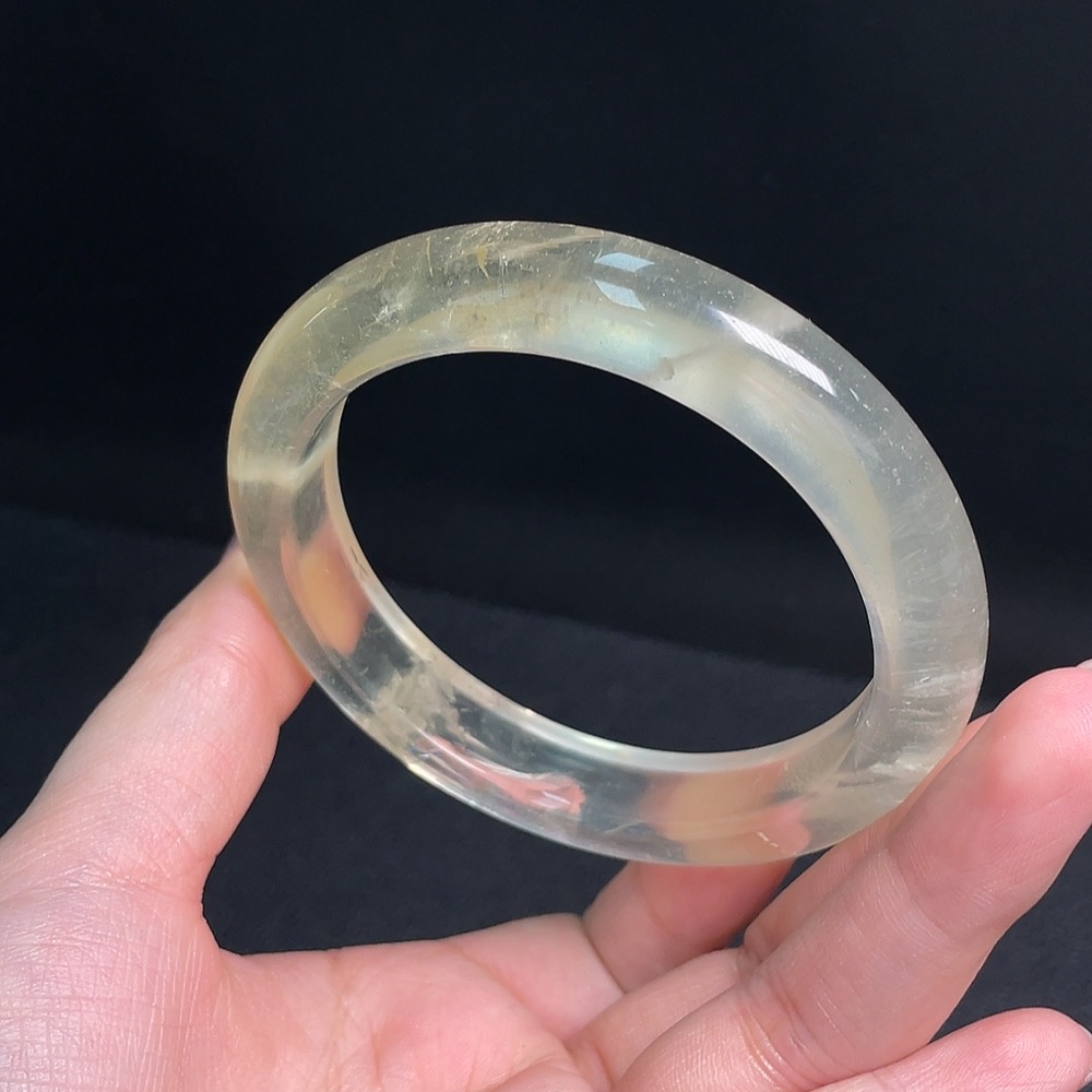 C27156843 Crystal Round Bracelet Size 60.2 Total Weight Approx. 55.39g