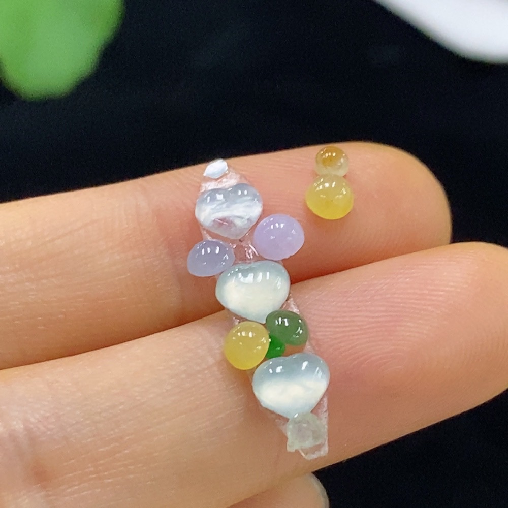 F35095198 Jadeite Heart/Cabochon Mounting Sell as a Lot