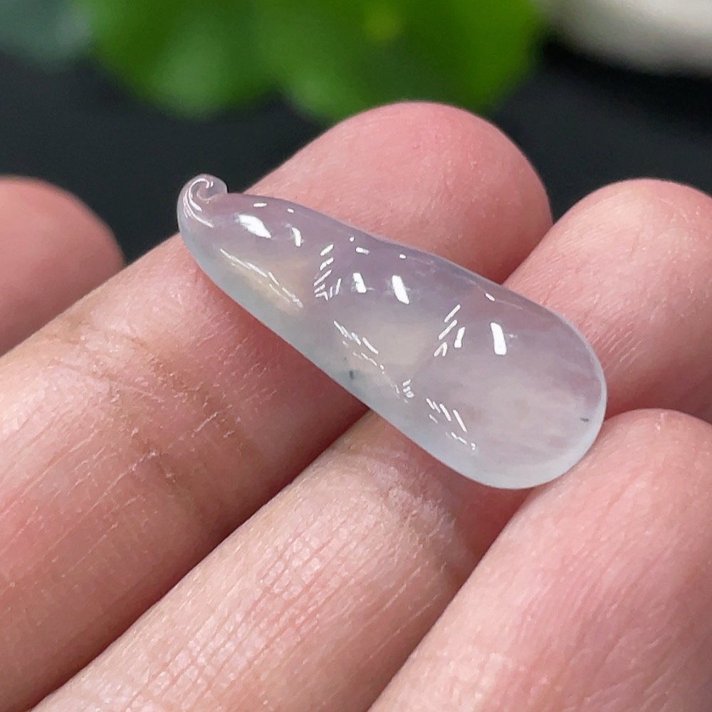 F22502936 Jadeite Fudou Inlay Total Weight 1.356g