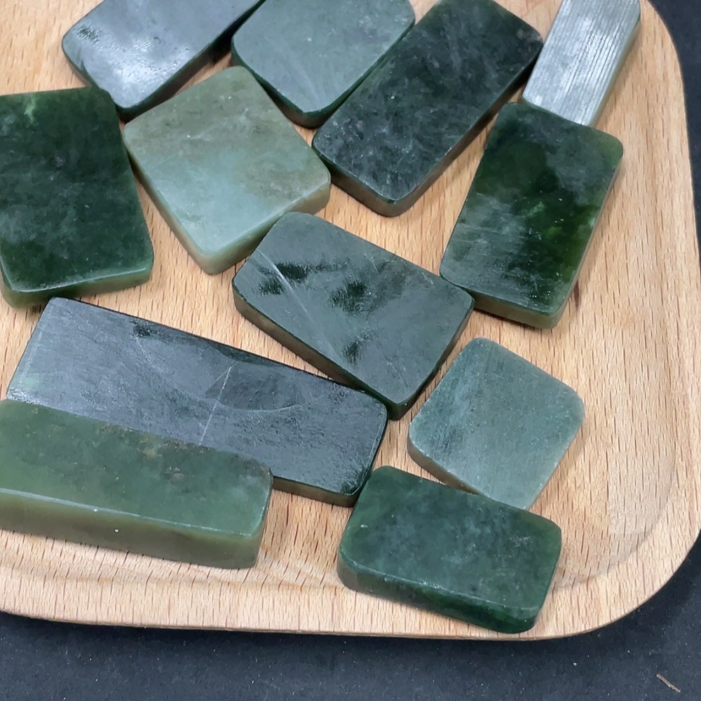 H32706282 Hetian Jade Pendant Plain Pendant Total Weight About 171.7g