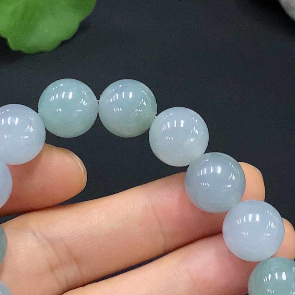 F28305516 Jadeite Bracelet Bead Size Approx. 11.8mm Total Weight Approx. 50.36g