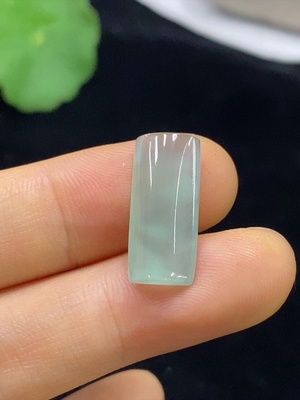 F34025315 Jadeite Inlaid Piece Total Weight Approximately 1.44g