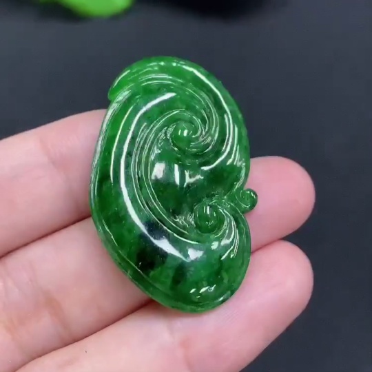 F24812459 JadeiteRuyi Pendant, Total Weight Approx. 4.2g
