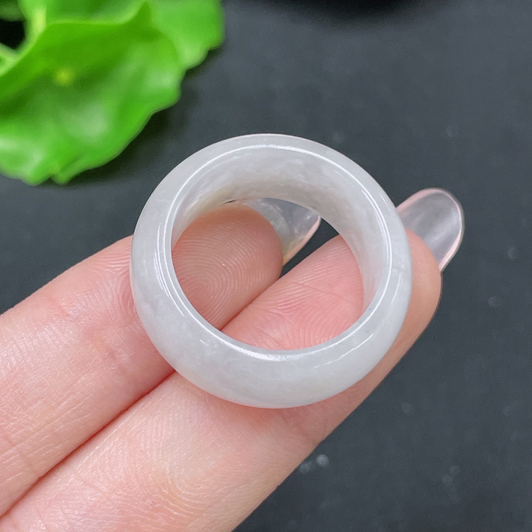 F34021807 Jadeite Ring Total Weight Approx. 7.02g Size 18