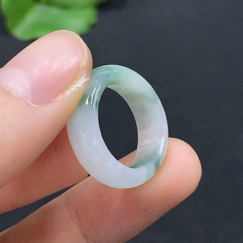 F30566391 Jadeite Ring Size 9 with Crack Total Weight Approx. 3.03g