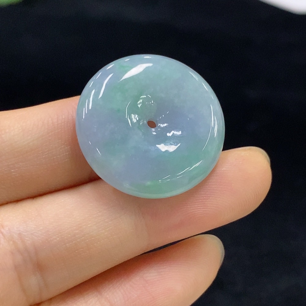 F31601173 Jadeite Peace Pendant, Total Weight Approx. 7.36g