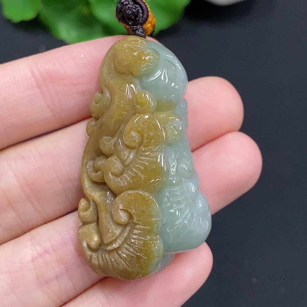 F30513679 JadeiteRuyi Pendant