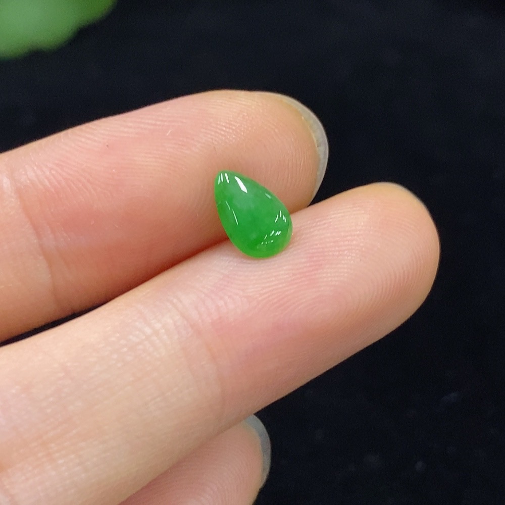 F29415485 Jadeite Water Drop Inlay Piece