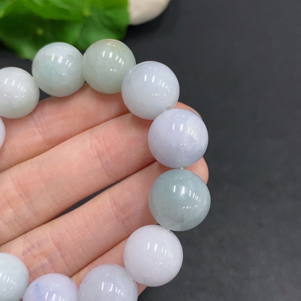 F35124100 Jadeite Bracelet Total Weight Approx. 51.5g Size 13.3mm