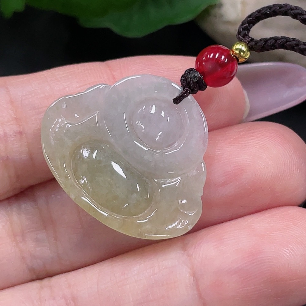 F35128302 Jadeite Buddha Pendant