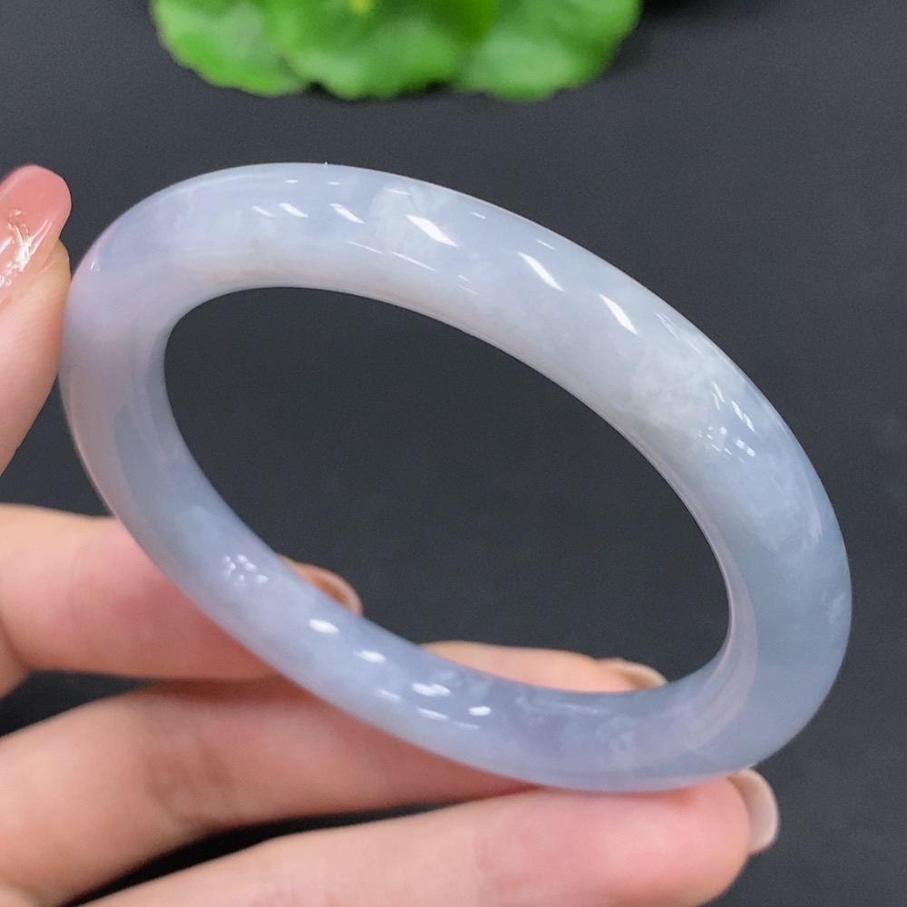 F26967794 JadeiteRound Bangle, Total Weight Approx. 39g, Size 52