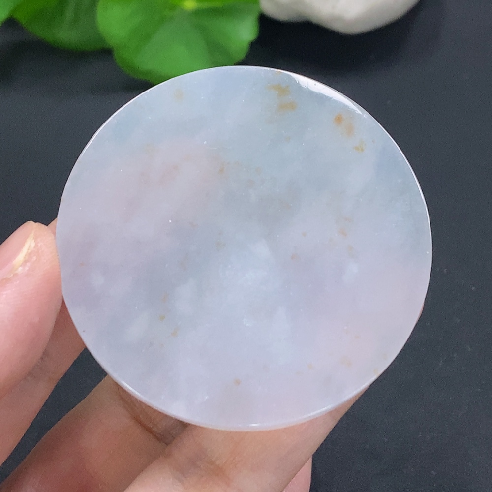 F27058059 Jadeite Plain Pendant Mounting Piece Total Weight Approx. 38.2g