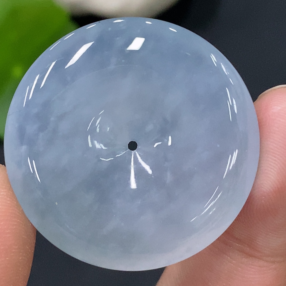 F28250535 JadeitePendant Total Weight Approx. 12.8g Peace Buckle