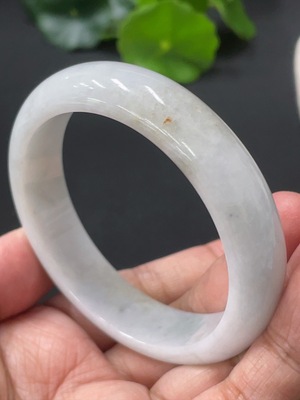 F29354839 Jadeite Round Bangle, Total Weight Approx. 53.9g, Size 54.9