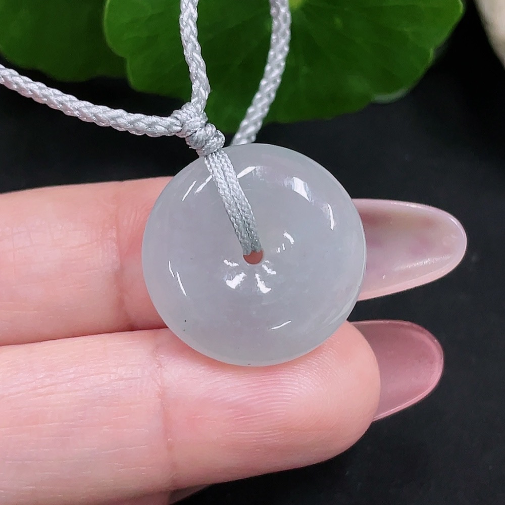 F34033545 Jadeite Safety Buckle Pendant Total Weight Approx. 5.2g