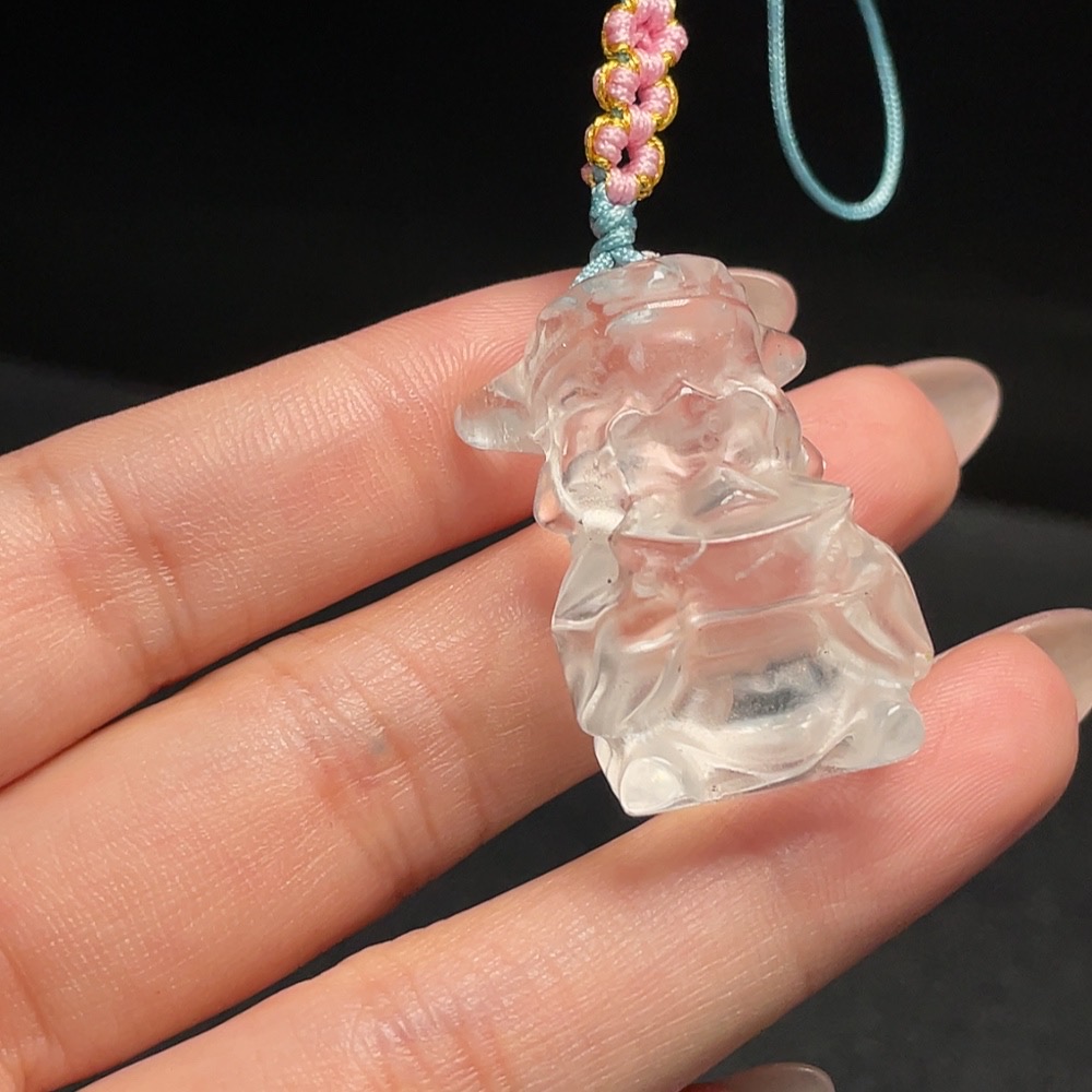 C34009192 Crystal Pendant Total Weight Approx. 16.73g With Rope