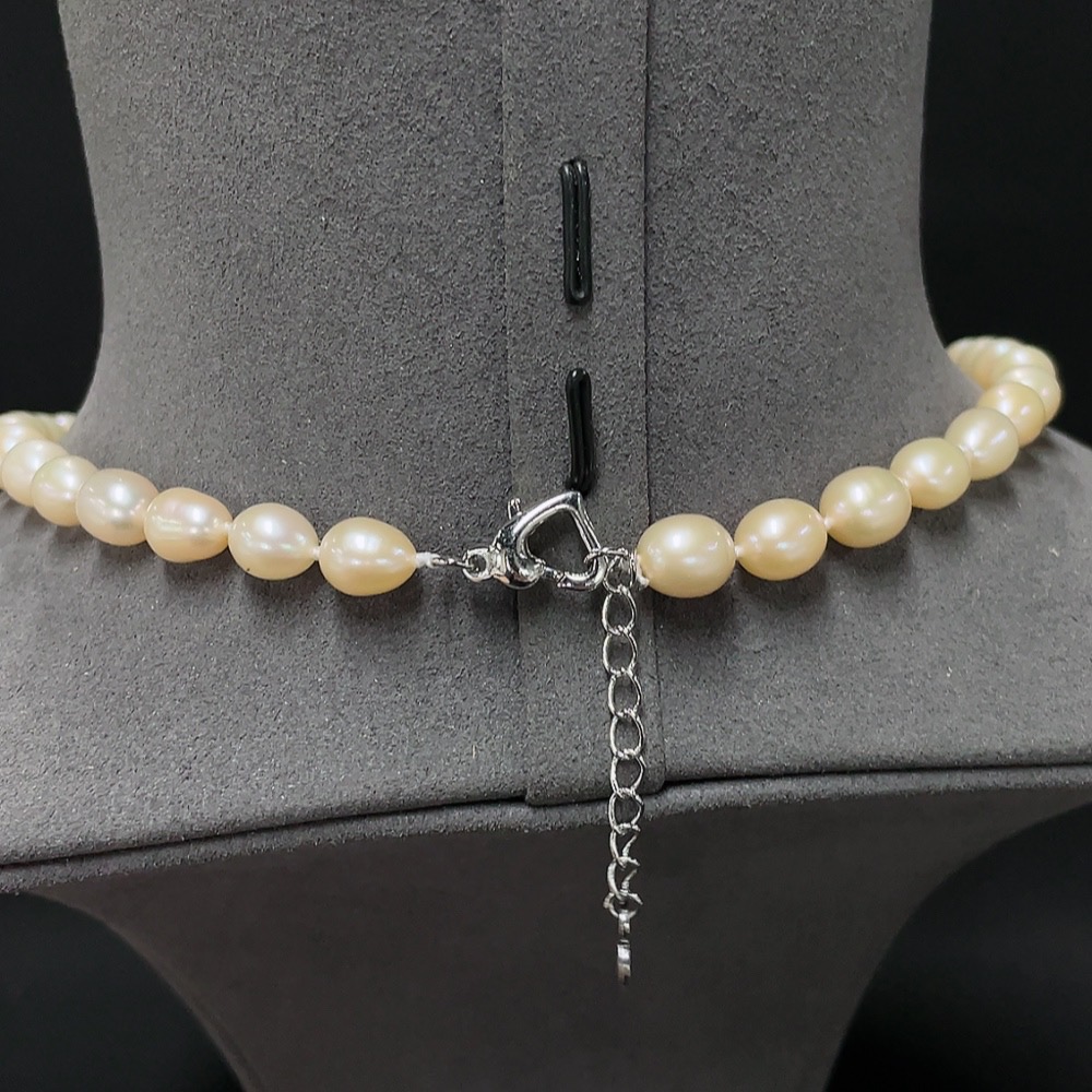 C33891539 Pearl Beaded Necklace Non-Gold Total Weight Approx. 35.17g Carat 7.7mm