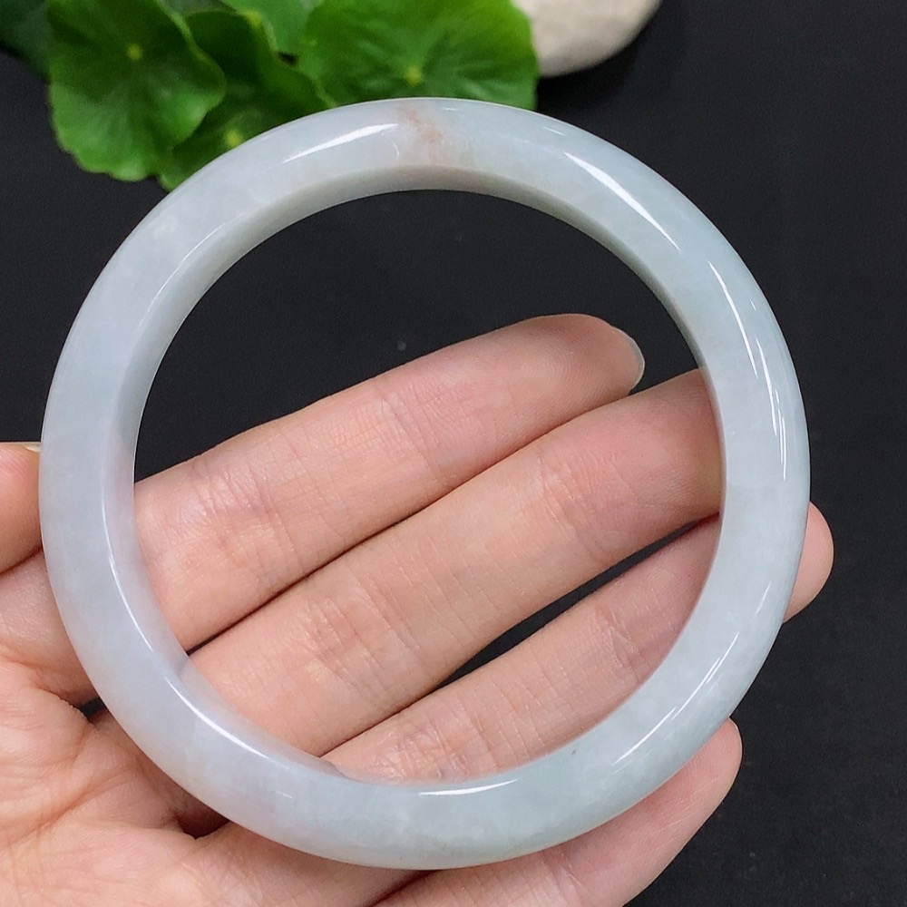 F30489942 Jadeite Circle Bracelet Size 59.2 Total Weight Approx. 51.9g