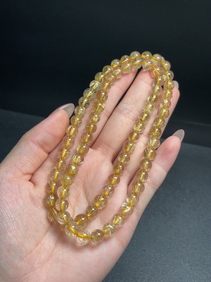 C34008868 Crystal Bead Strand Total Weight Approx. 38.85g Size About 7.2mm