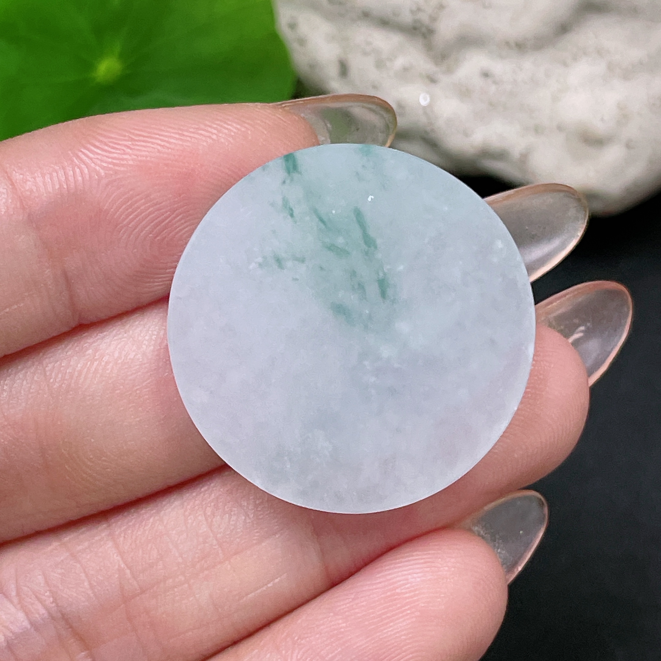F34984665 Jadeite Pendant Plain Pendant Total Weight Approx. 8.26g
