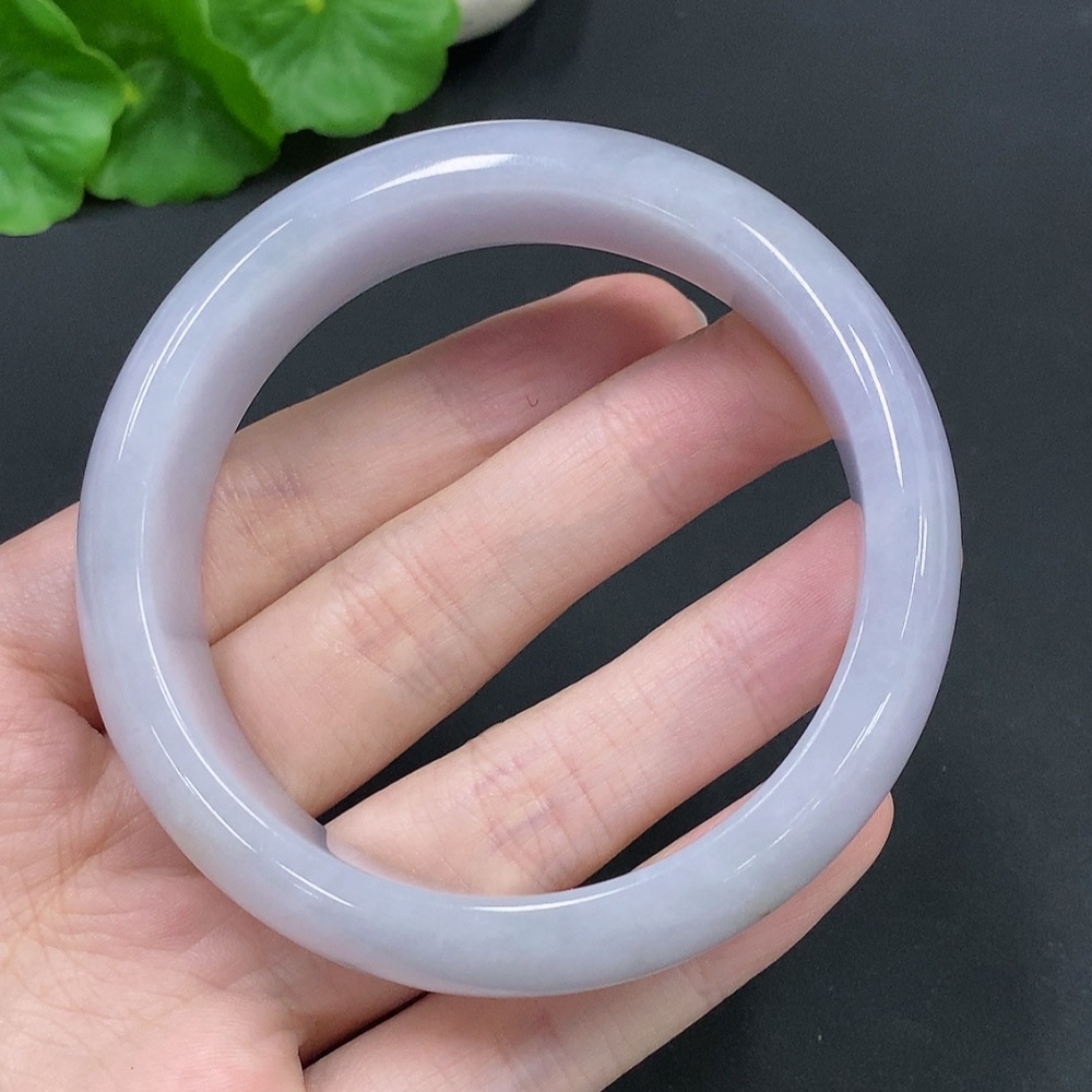 F21428062 Jadeite Round Bangle Size 58.6 Total Weight Approx. 81.45g