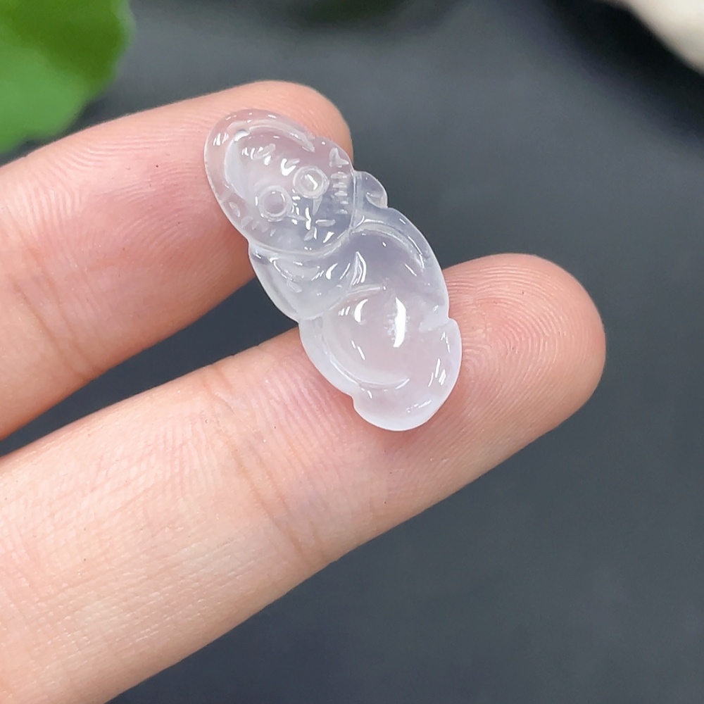 F16762437 Jadeite Monkey Pendant Total Weight 1.646g