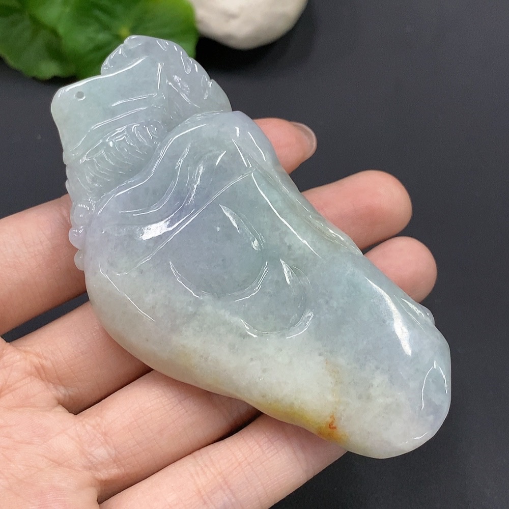 F16754463 Jadeite Jigong Pendant