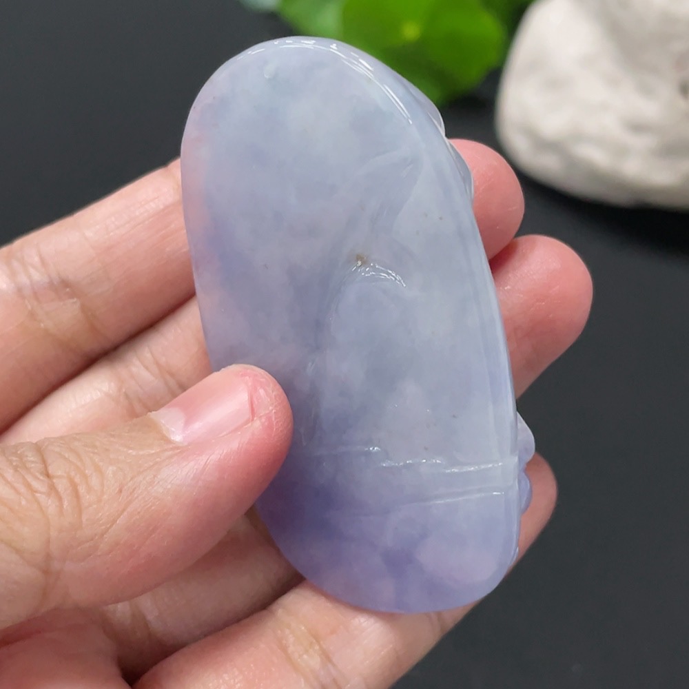 F34979133 Jadeite Pendant Bodhidharma Total Weight Approx. 39.49g