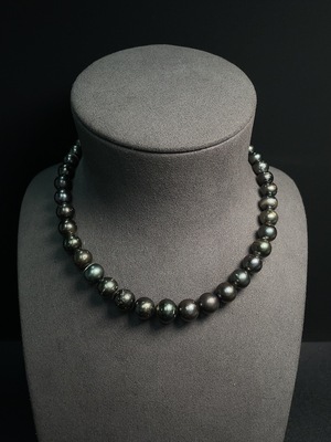 C24824292 Seawater Pearl Strand Non-Gold Setting Size 7.9-11.6mm Approx. Total Weight About 53.31g Color Origin Undetermined