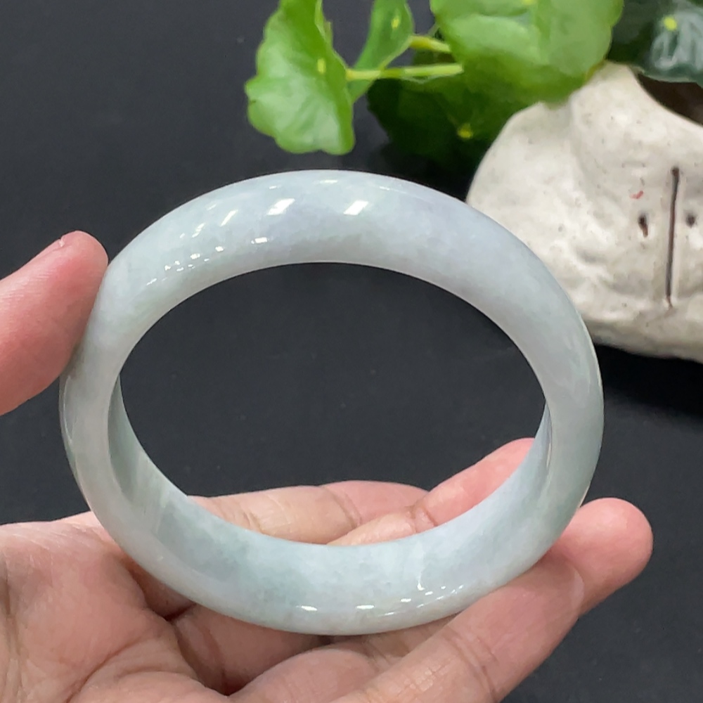 F34019663 Jadeite Round Bracelet Total Weight Approx. 72.6g Size 60