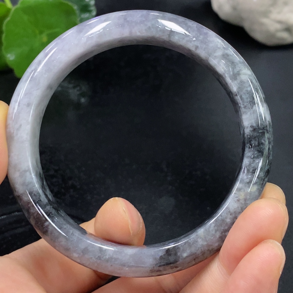 F29381498 Jadeite Round Bracelet, Total Weight Approx. 56.77g, Size 57