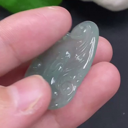 F33933113 Jadeite Enlightenment Pendant Total Weight About 4.1g