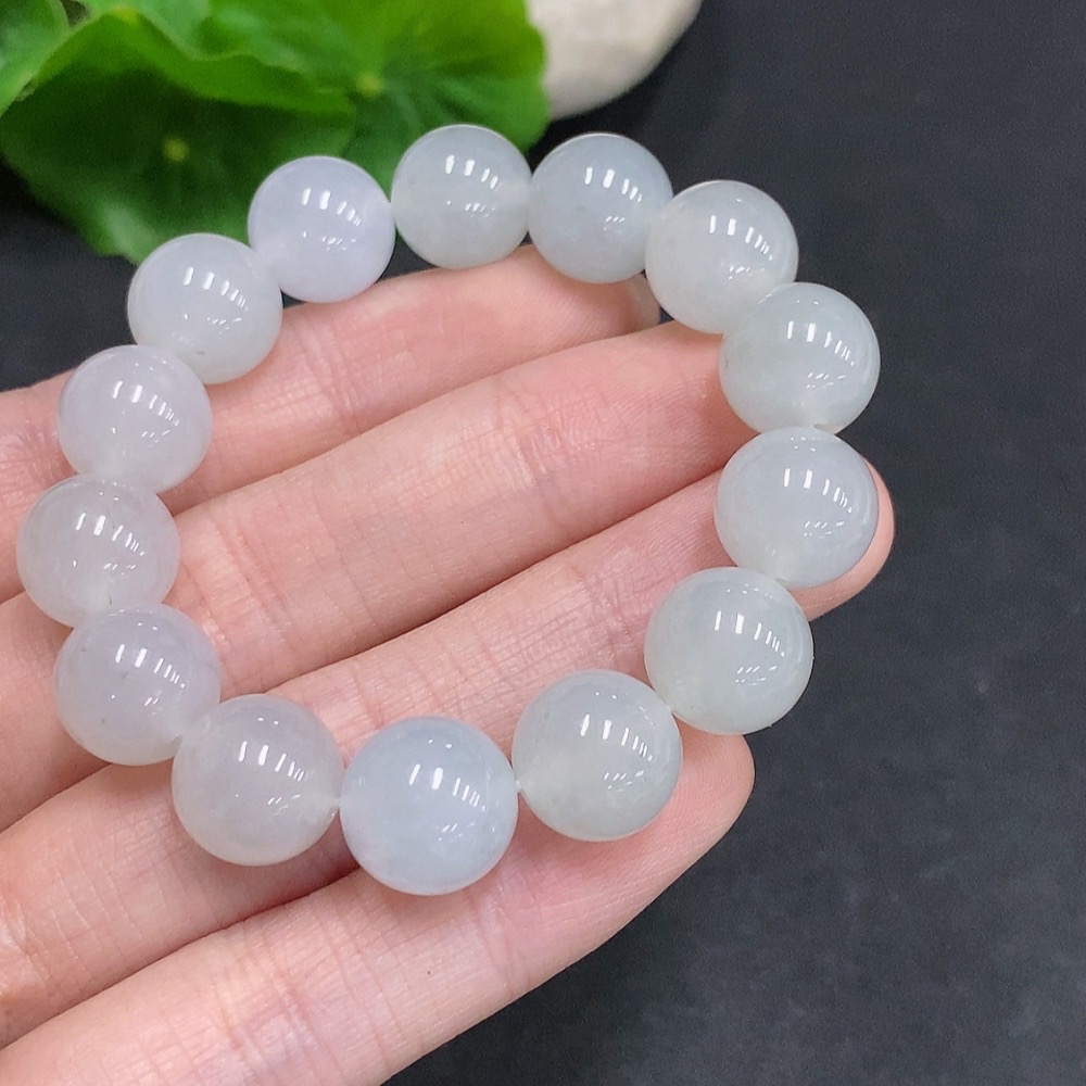 F35078082 Jadeite Bracelet Total Weight About 34g Size Approx. 11mm