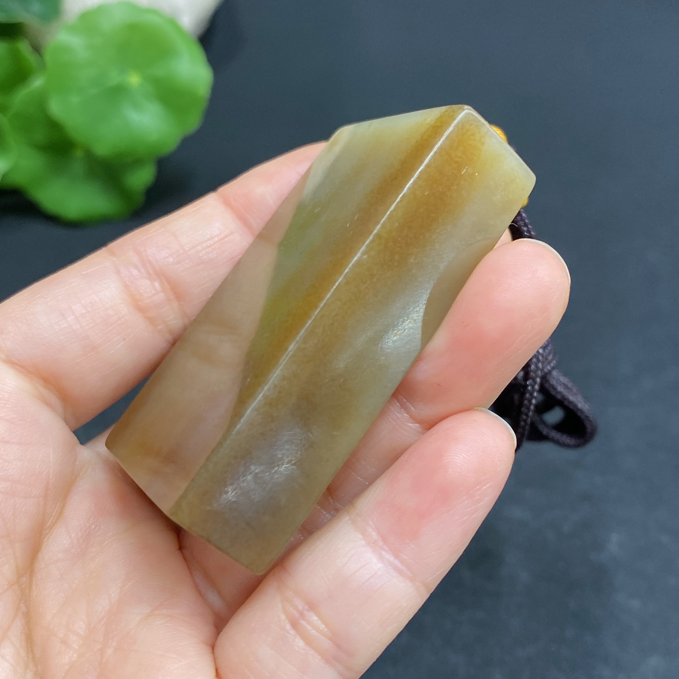 H30467547 Hetian Jade Pendant Plain Pendant