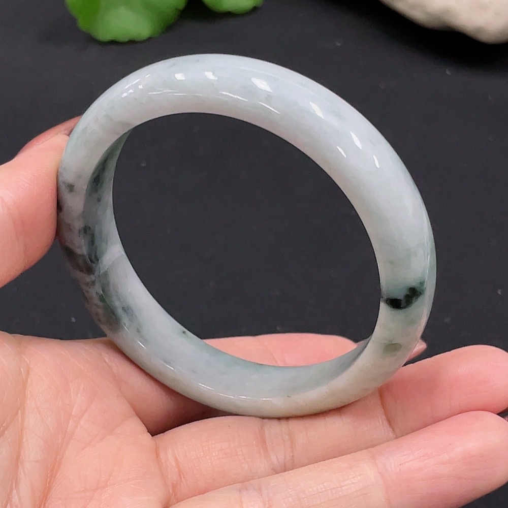 F27115310 Jadeite Regular Bangle, Inner Diameter 53.8, Total Weight Approx. 43.48g